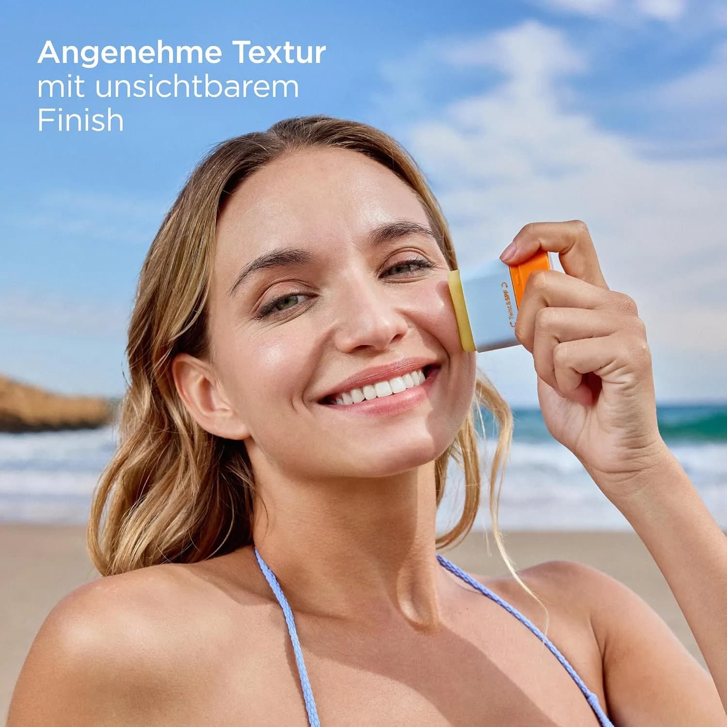 استیک ضد آفتاب اینویزیبل SPF 50 بی رنگ ایزدین ۱۰ گرم — تصویر ۴