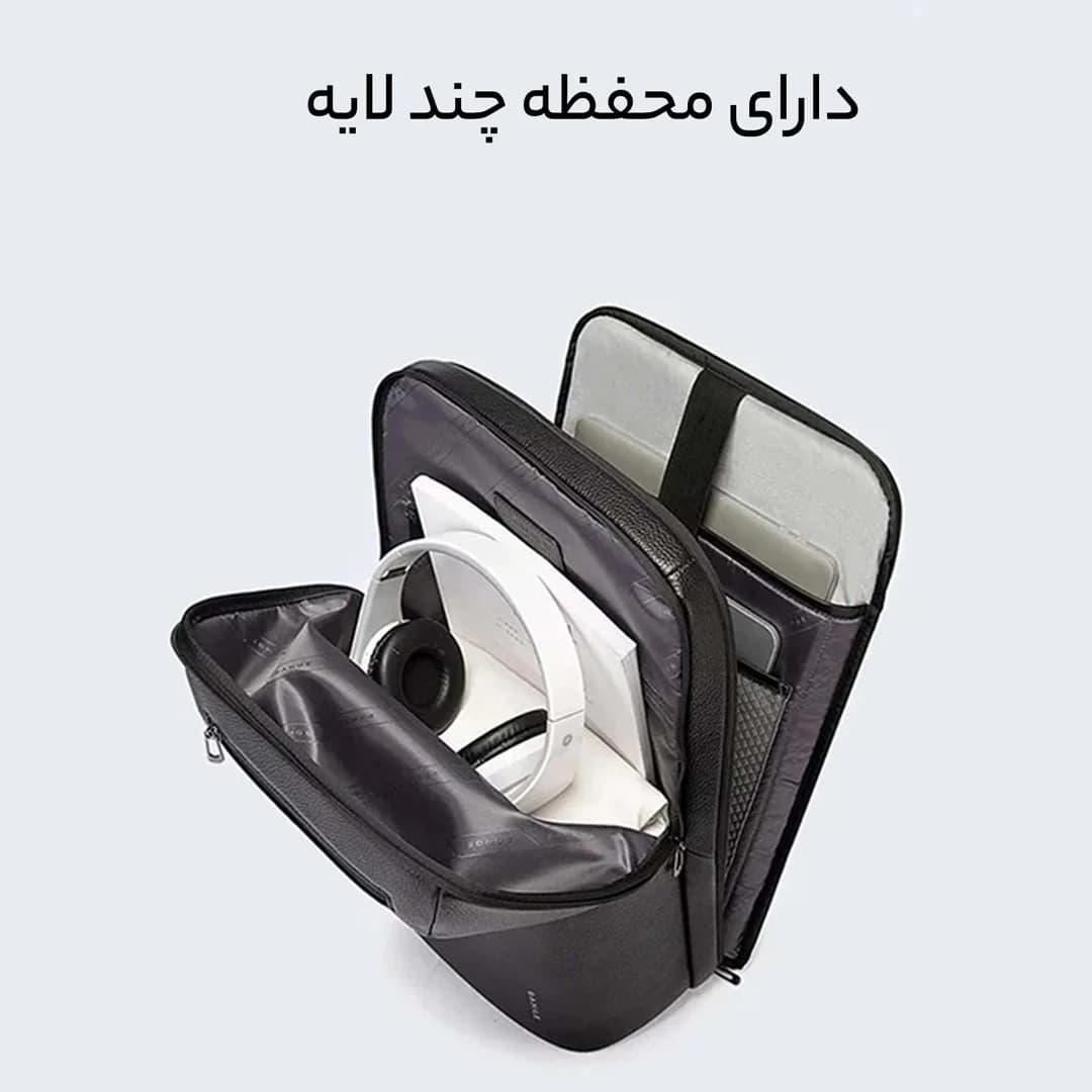 کوله پشتی لپتاپ Bange مدل BG-6625 — تصویر ۹