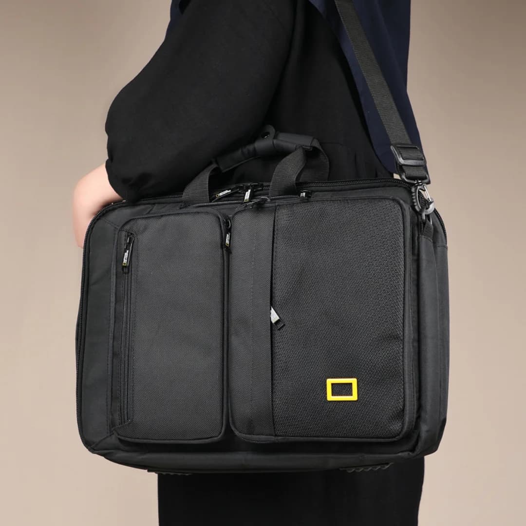 کیف سه کاره لپتاپ National Geographic مدل Smith — تصویر ۴