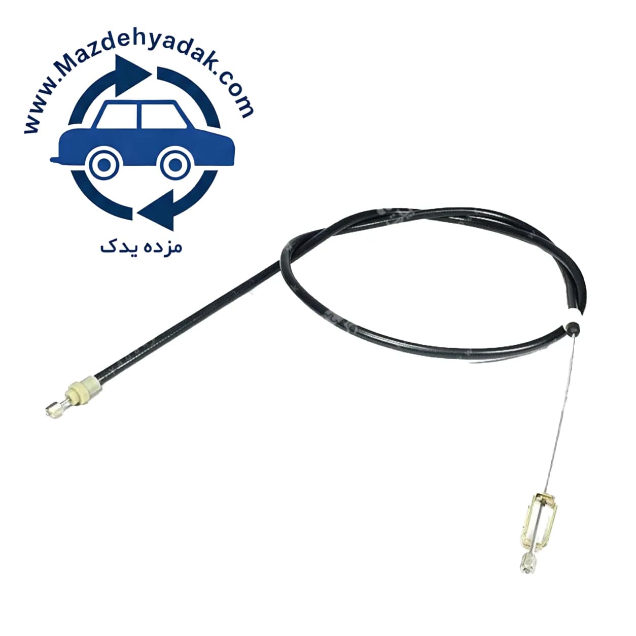 کابل ترمز دستی وسط پژو 405 شرکتی ایساکو اصل 1380600199
