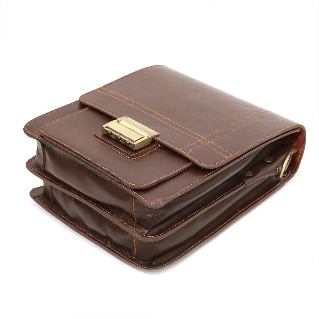 کیف رودوشی چرمی مدل LB562-L سایز بزرگ — تصویر ۶