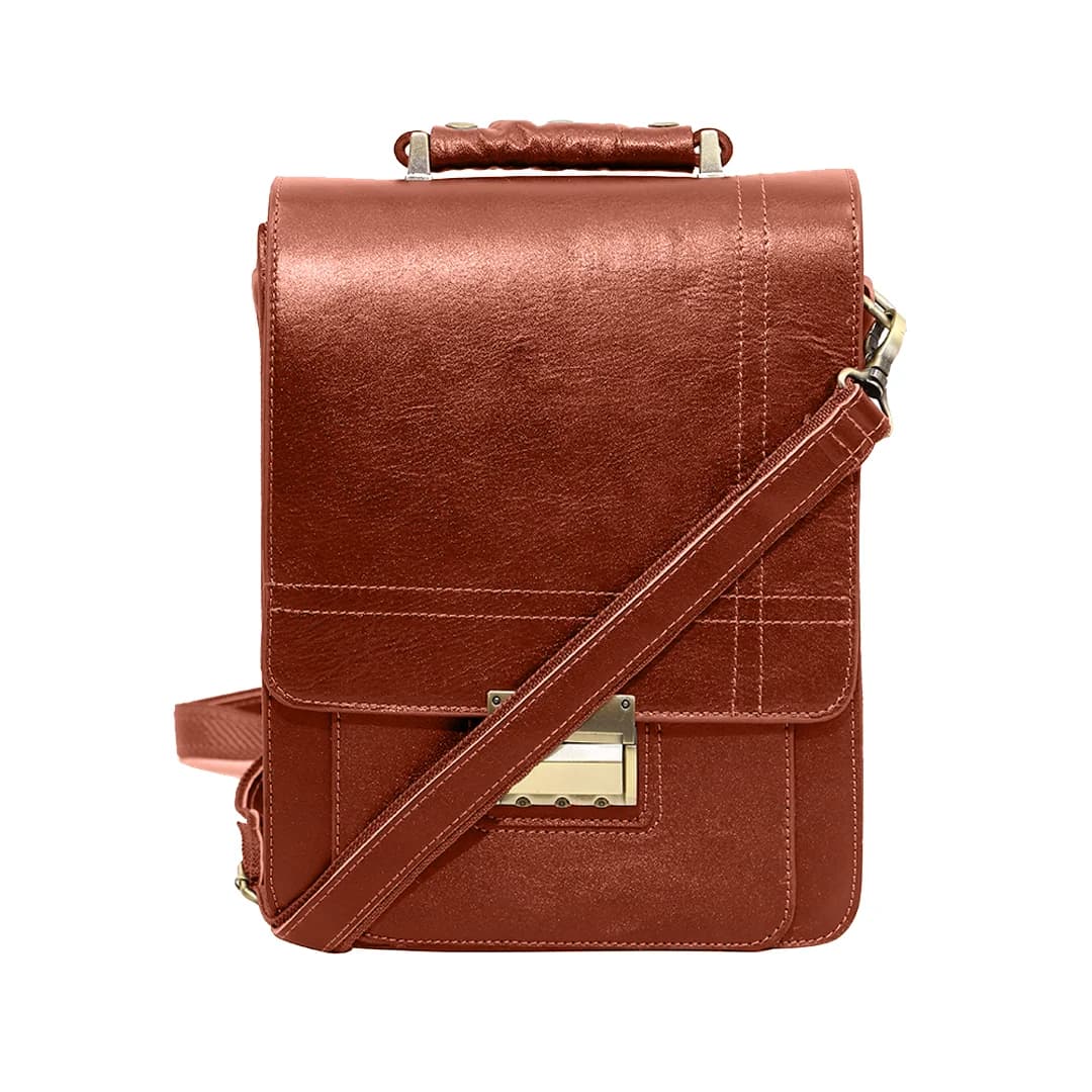 کیف رودوشی چرمی مدل LB562-L سایز بزرگ — تصویر ۱۱