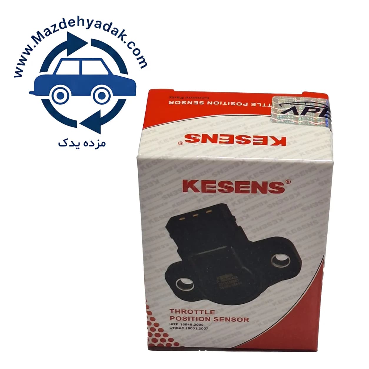 استپر موتور پژو 405 و پارس بنزینی XU7 برند SSAT (KESENS) اصل — تصویر ۴