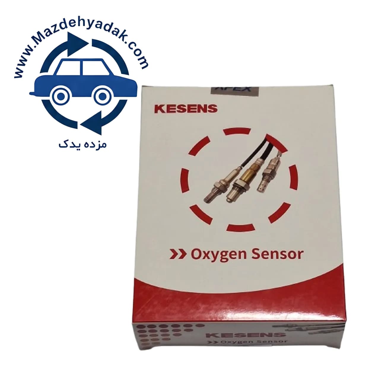 سنسور اکسیژن بالای پژو 206 طرح بوش KESENS | کد P.00000457 — تصویر ۲