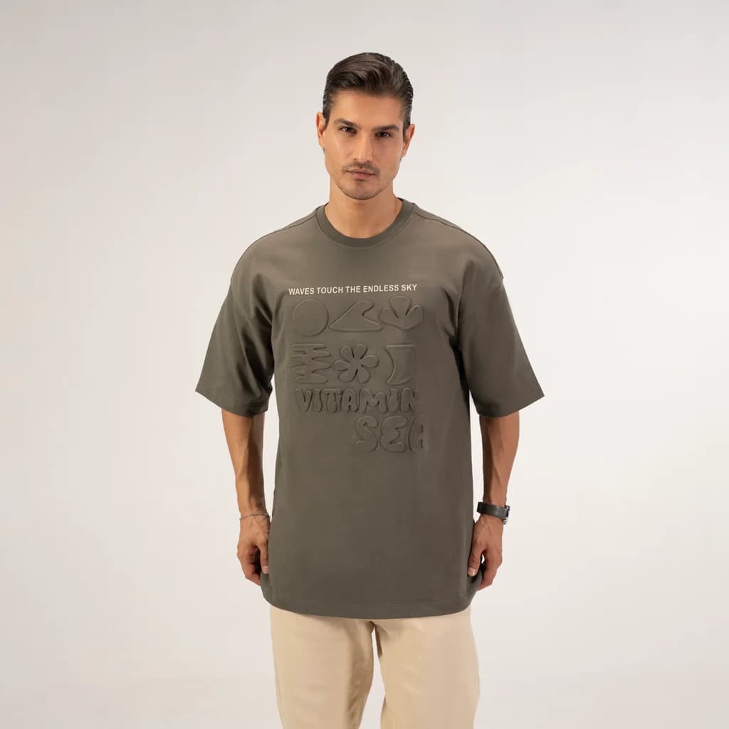 تیشرت چاپی LOOSE 100819 — تصویر ۵