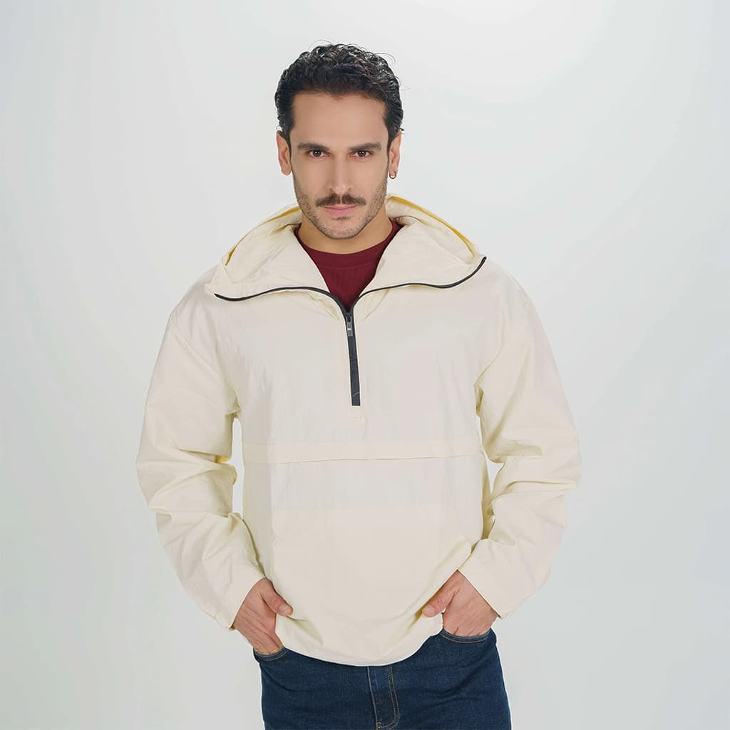 هودی مردانه نیم زیپ RELAXFIT 700067