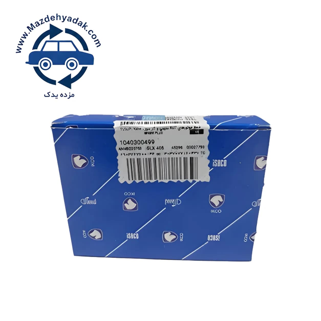 شمع خودرو پایه کوتاه ایساکو اصل مناسب پژو و پراید بسته 4 عددی کد 1040300499 — تصویر ۹