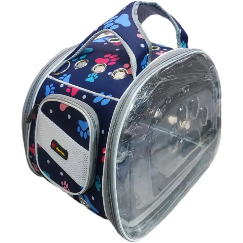 کیف حمل سگ و گربه دو طرف شفاف و تخت دنیل مدل LD26 Bright — تصویر ۳