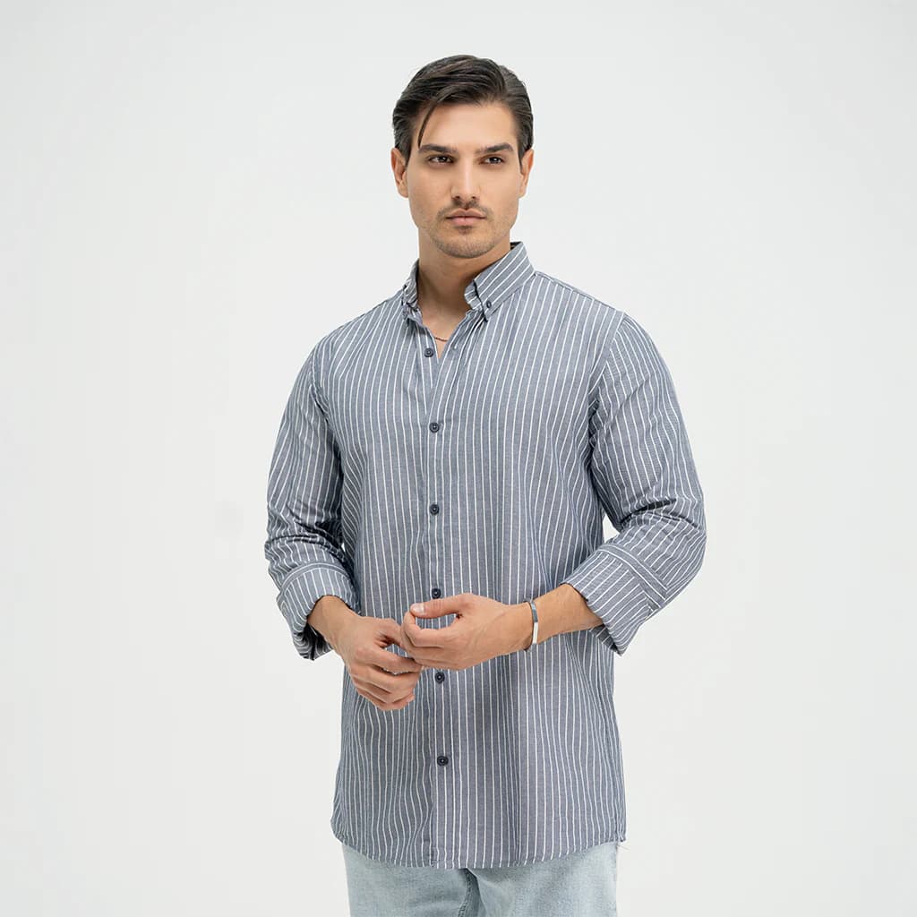 پیراهن مردانه آستین بلند SLIMFIT پریمو 200688 — تصویر ۱۰