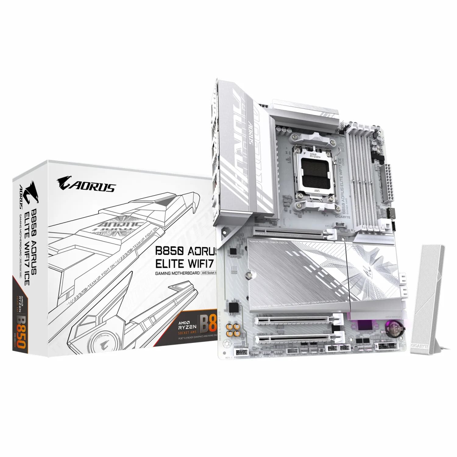 مادربرد GIGABYTE B850 AORUS ELITE WIFI7 ICE