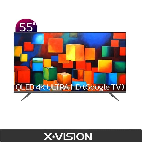 تلویزیون QLED هوشمند ایکس ویژن مدل XYU800 سایز ۵۵ اینچ — تصویر ۲