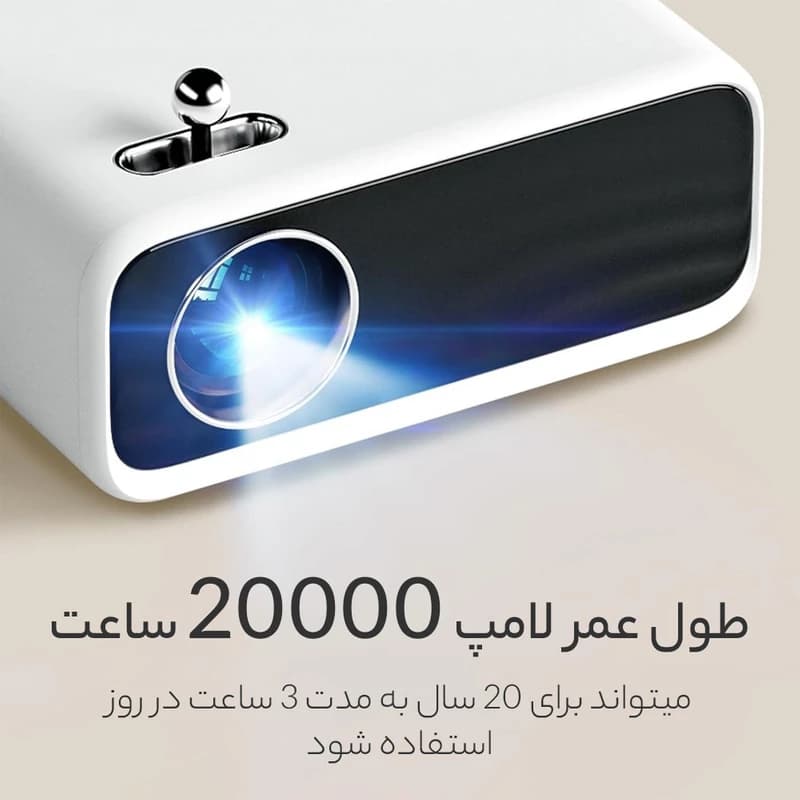 ویدئو پروژکتور ونبو مدل mini — تصویر ۸
