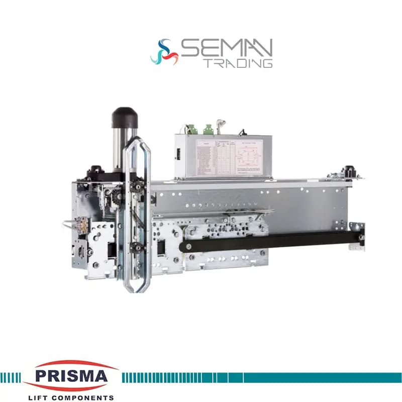 درب کابین اتوماتیک آسانسور 80 دولته پریسما pirisma مدل میکرو — تصویر ۴