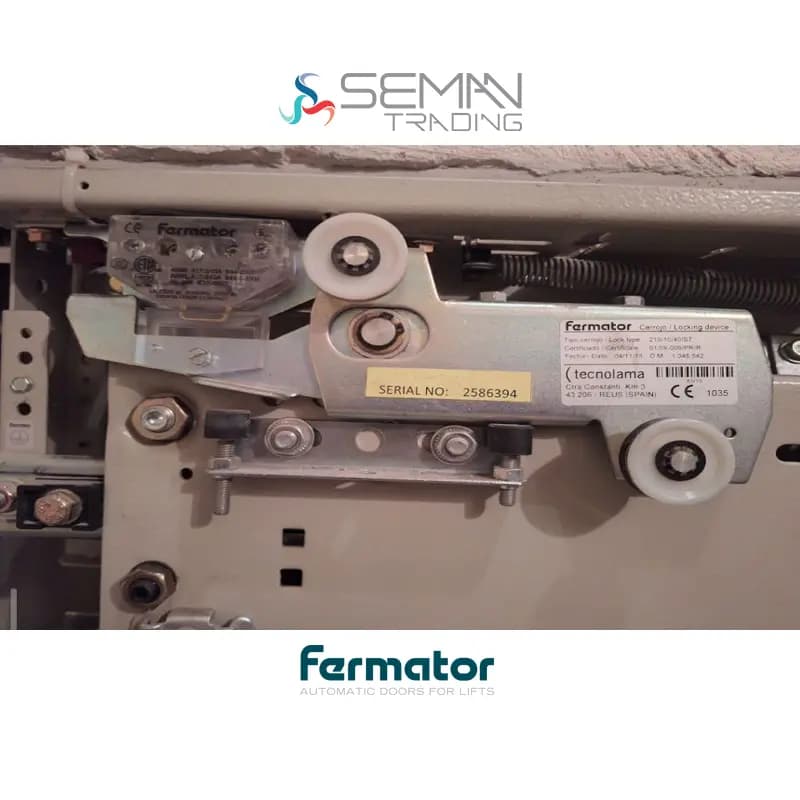 قفل درب آسانسور فرماتور Fermator — تصویر ۷