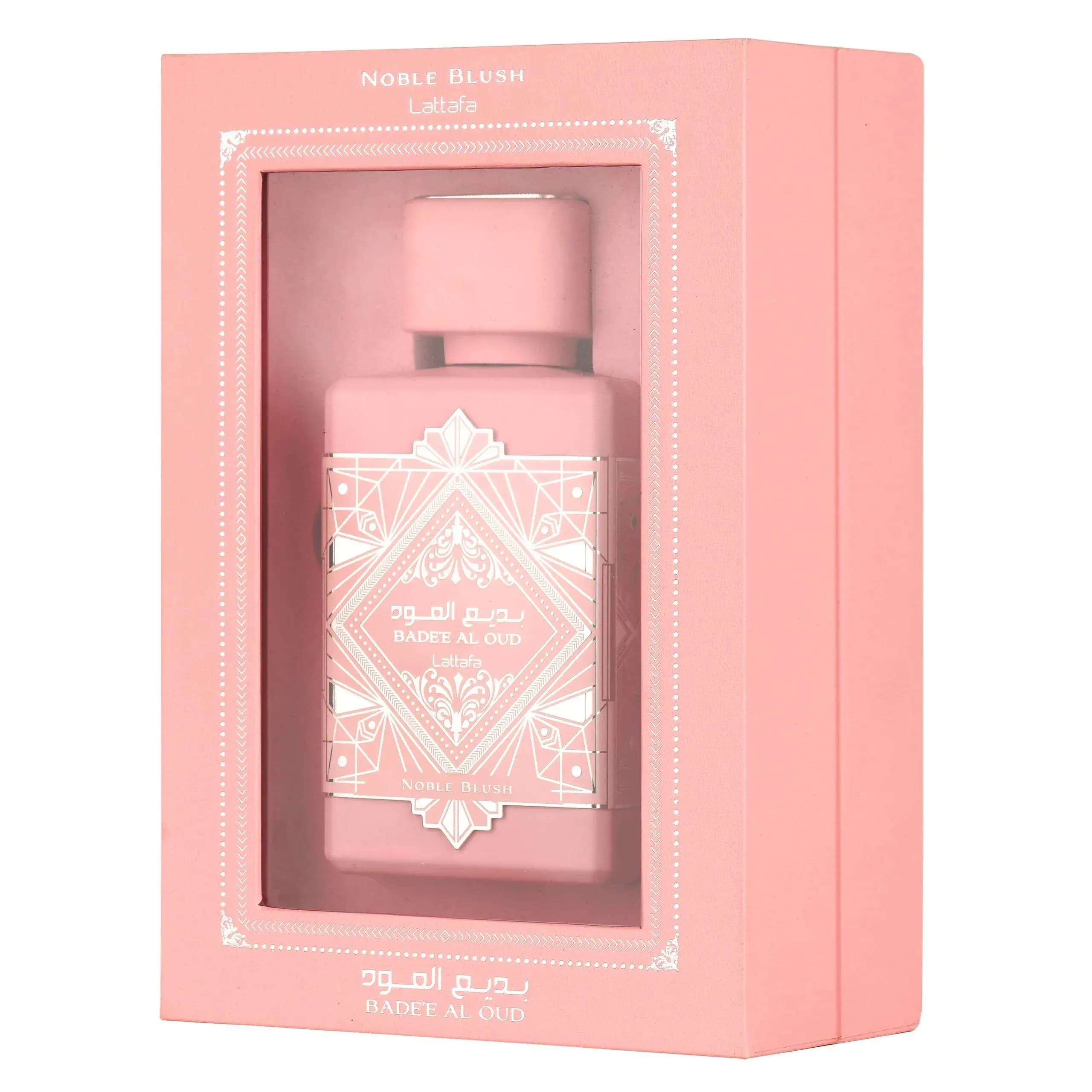 عطر لطافه بدیع العود نوبل بلاش 100 میل | Lattafa Badee Al Oud Noble Blush EDP — تصویر ۴