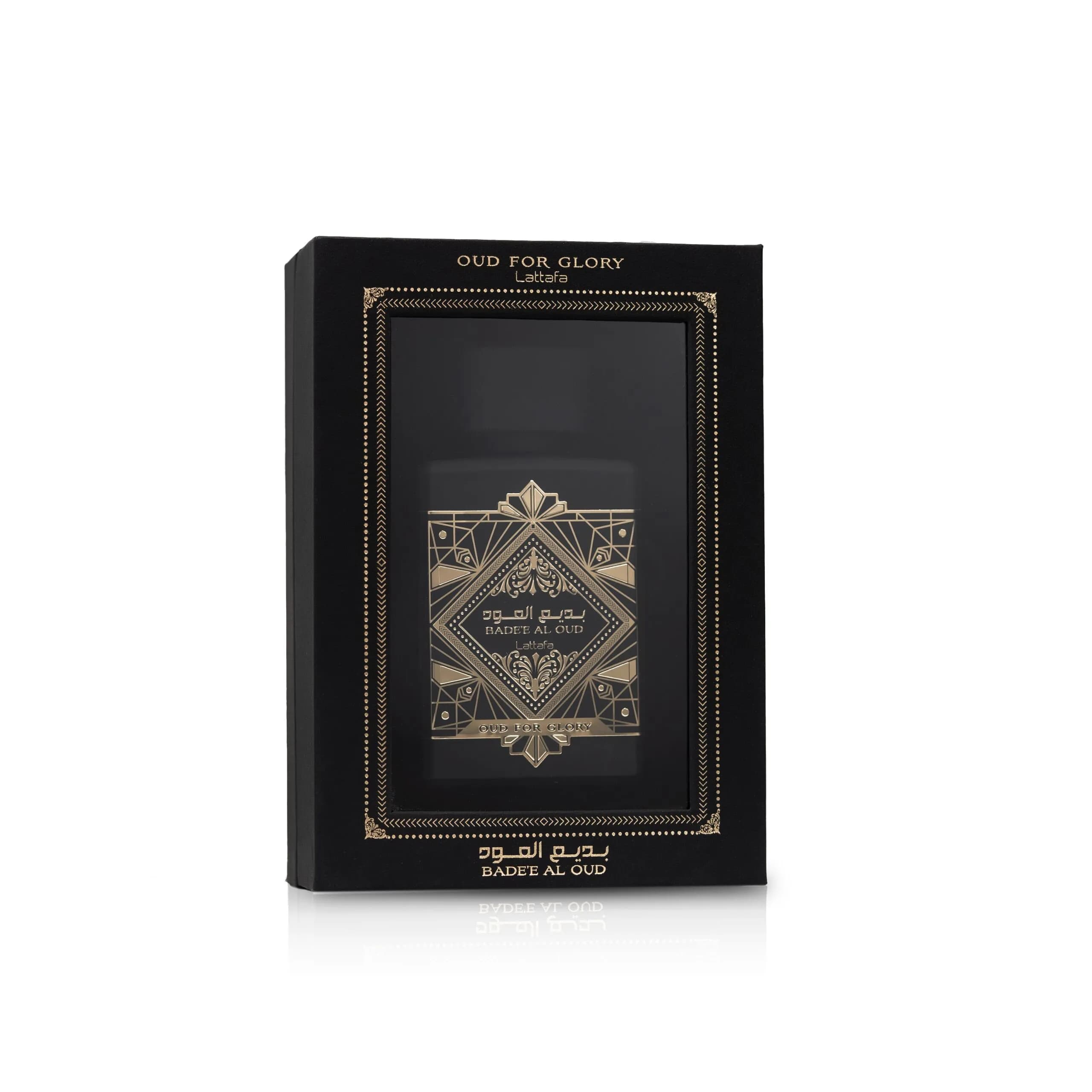 عطر لطافه بدیع العود عود فور گلوری 100 میل | Lattafa Badee Al Oud Oud For Glory EDP — تصویر ۶