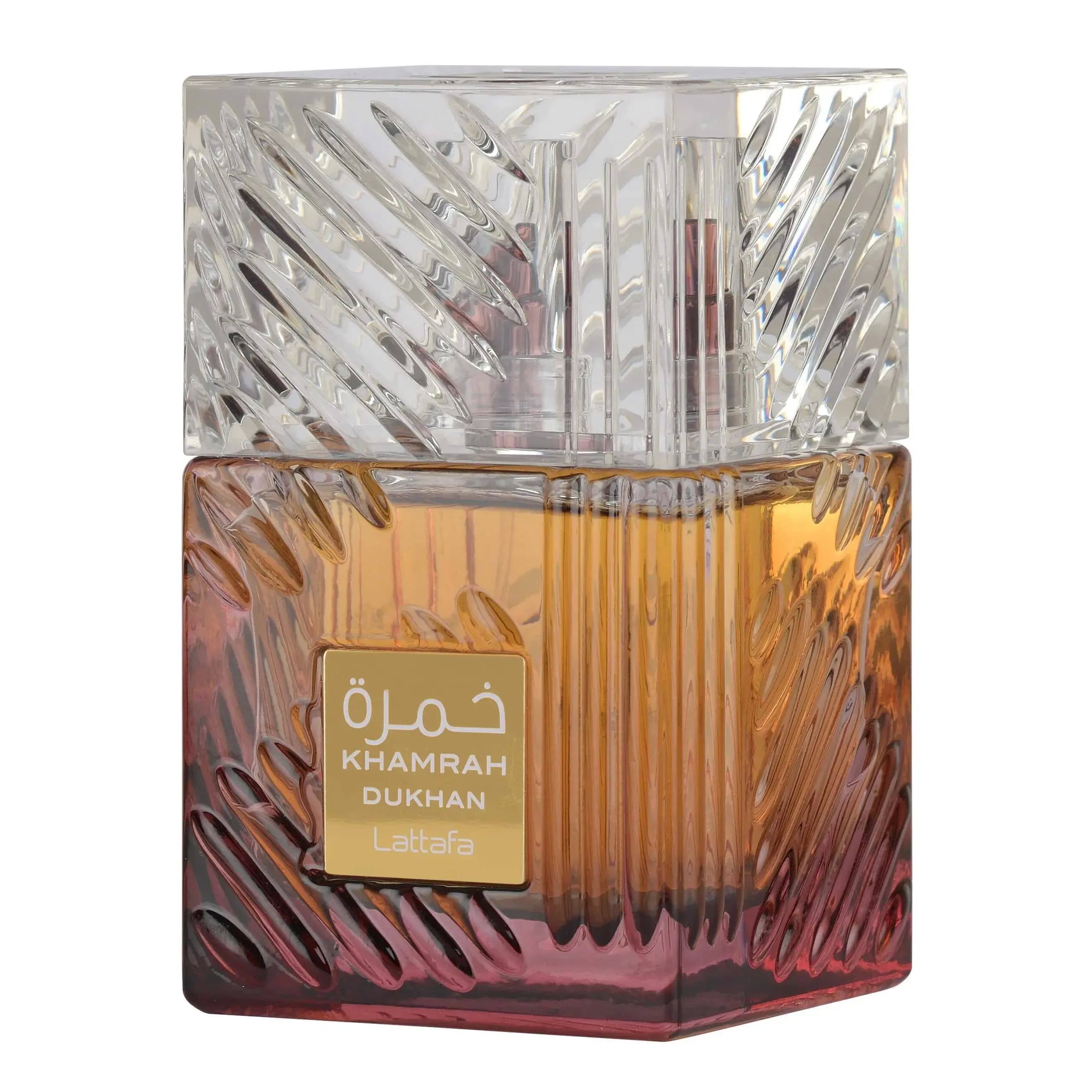 عطر لطافه خمره دخان 100 میل | Lattafa Khamrah Dukhan Eau De Parfum — تصویر ۵