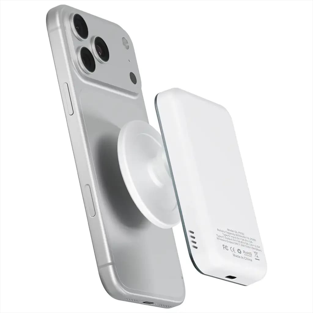 پاوربانک گرین لاین 5000 میلیآمپر Grip Mag GNGRPMG5KPBBK — تصویر ۵