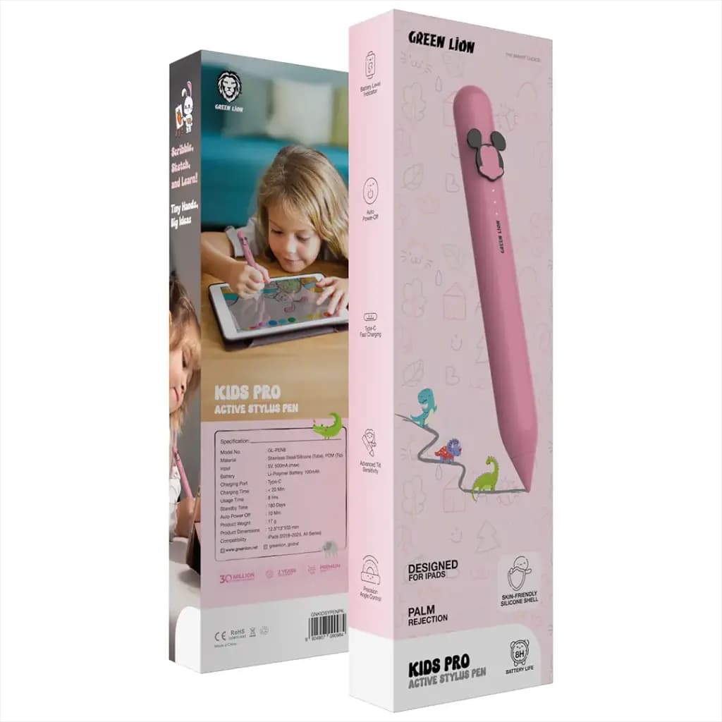 قلم لمسی گرین لاین Kids Pro Active برای آیپد GNKIDSYPEN — تصویر ۴