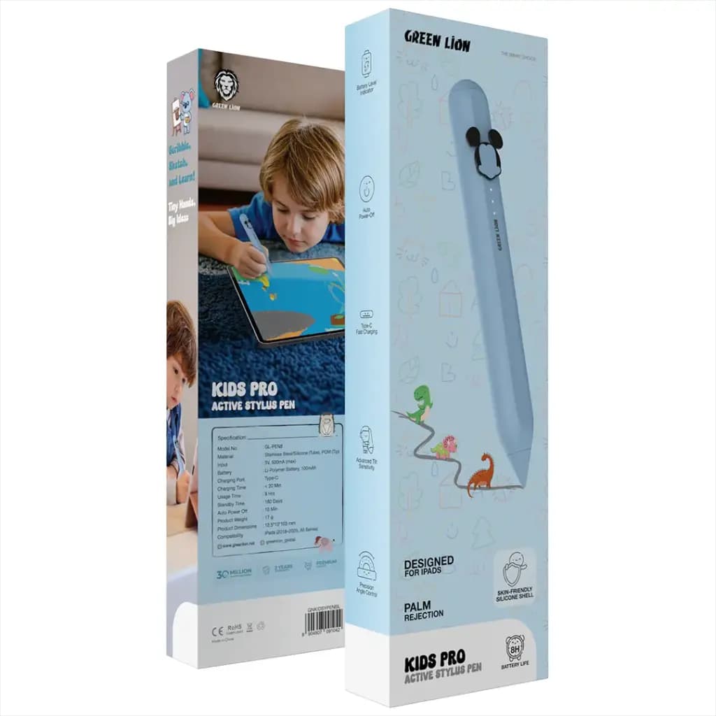 قلم لمسی گرین لاین Kids Pro Active برای آیپد GNKIDSYPEN — تصویر ۷