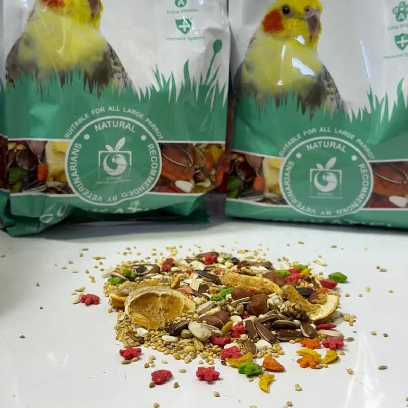 غذای عروس هلندی سلکتیو مدل COCKATIEL وزن 1 کیلوگرم — تصویر ۳