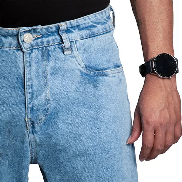 شلوار جین مردانه پریمو مدل مام فیت 2099-400288 — تصویر ۴