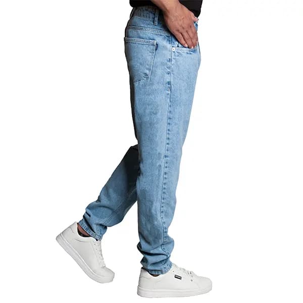 شلوار جین مردانه پریمو مدل مام فیت 2099-400288 — تصویر ۵