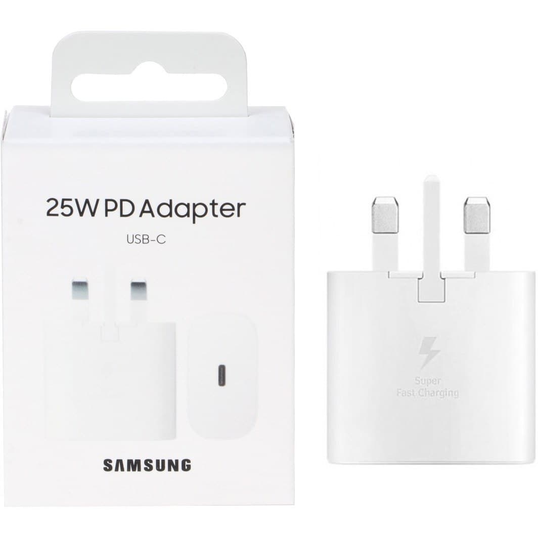شارژر دیواری سامسونگ 25 وات EP-TA800 سه پین | شارژر اورجینال Super Fast Charging