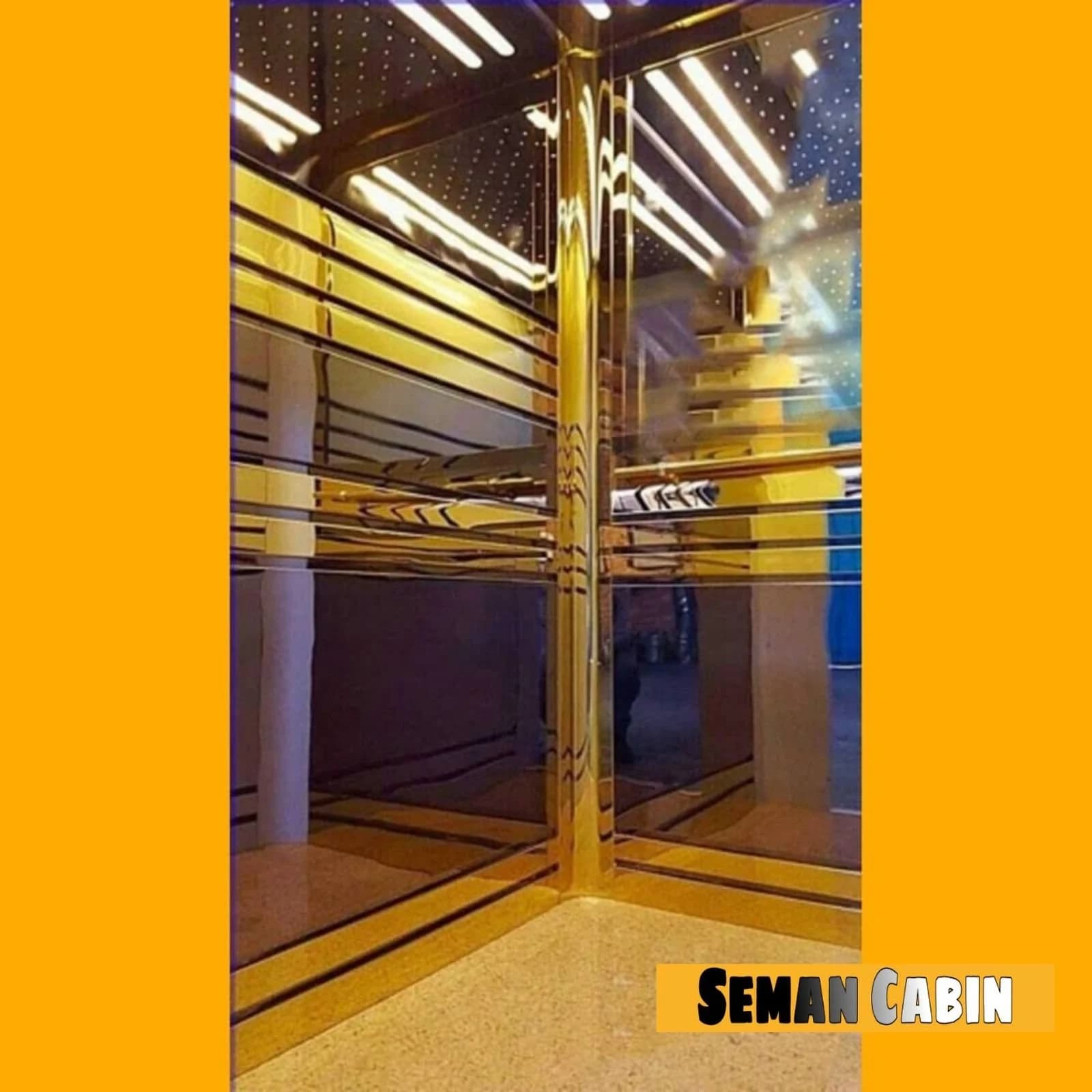 کابین آسانسور سمان مدل S023 — تصویر ۷