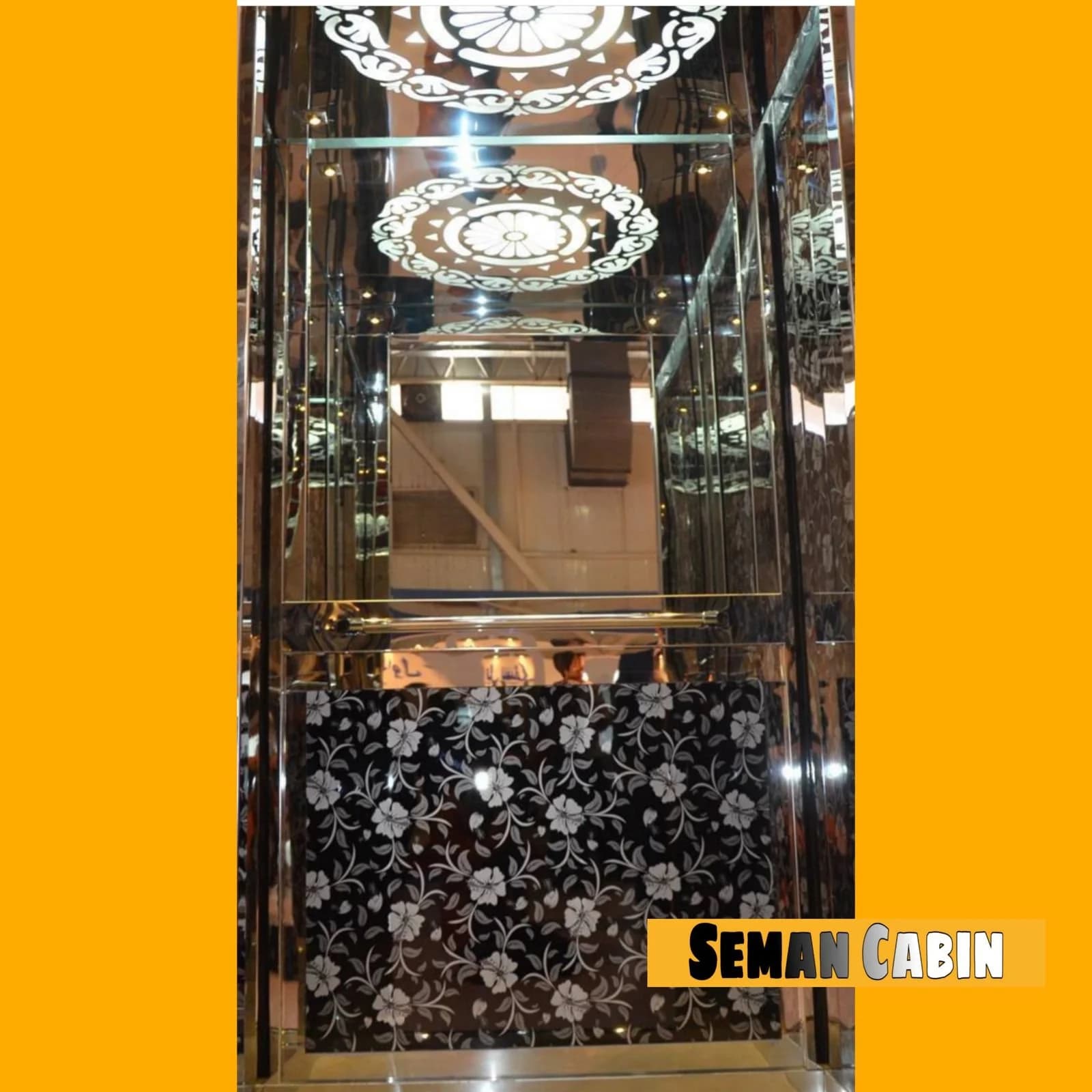 کابین آسانسور سمان مدل S006