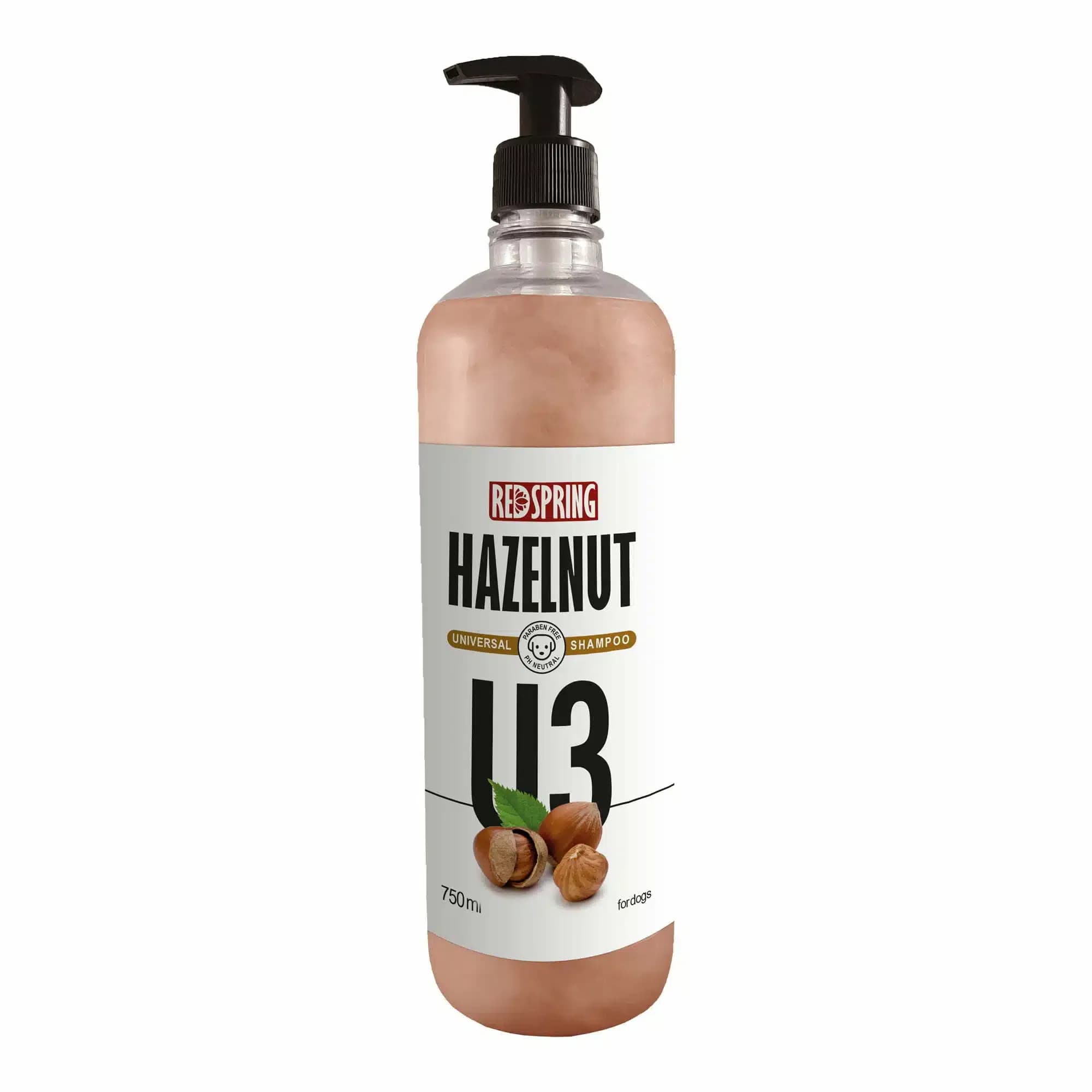 شامپو روزانه سگ رد اسپرینگ مدل U3 با عصاره فندق – 850ml