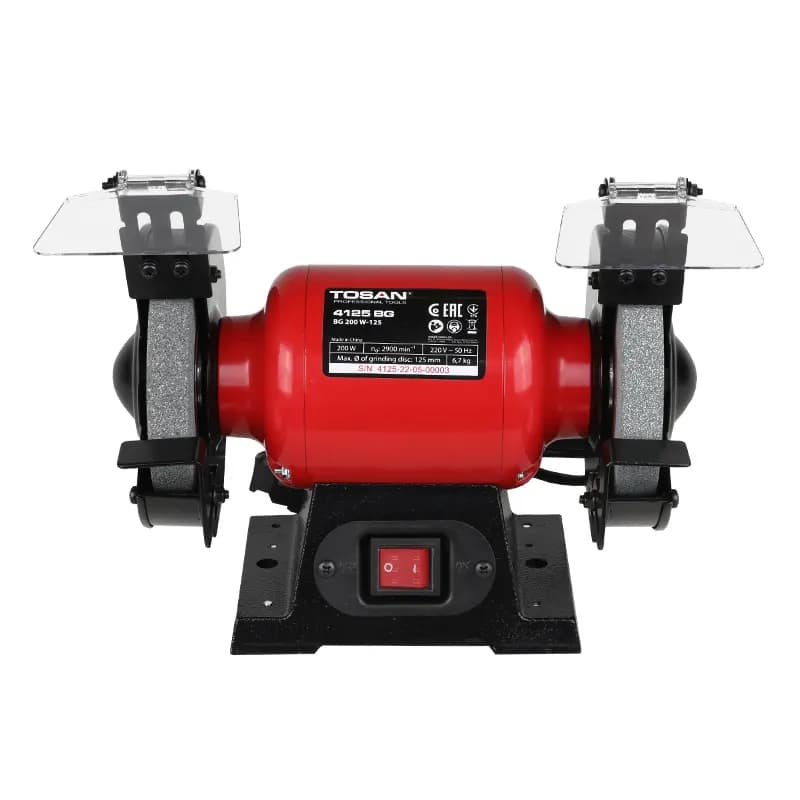 سنگ سنباده رومیزی 125 میلیمتر 200 وات مدل 4125BG — تصویر ۶