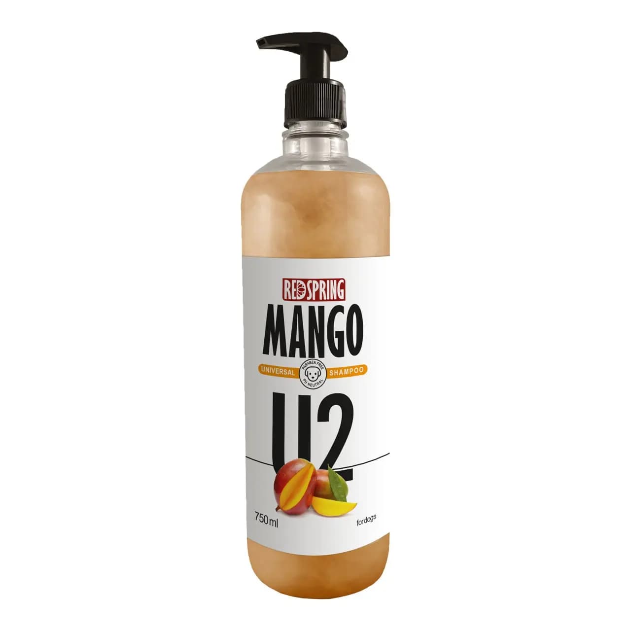 شامپو روزانه سگ رد اسپرینگ مدل U2 با عصاره انبه – 850ml