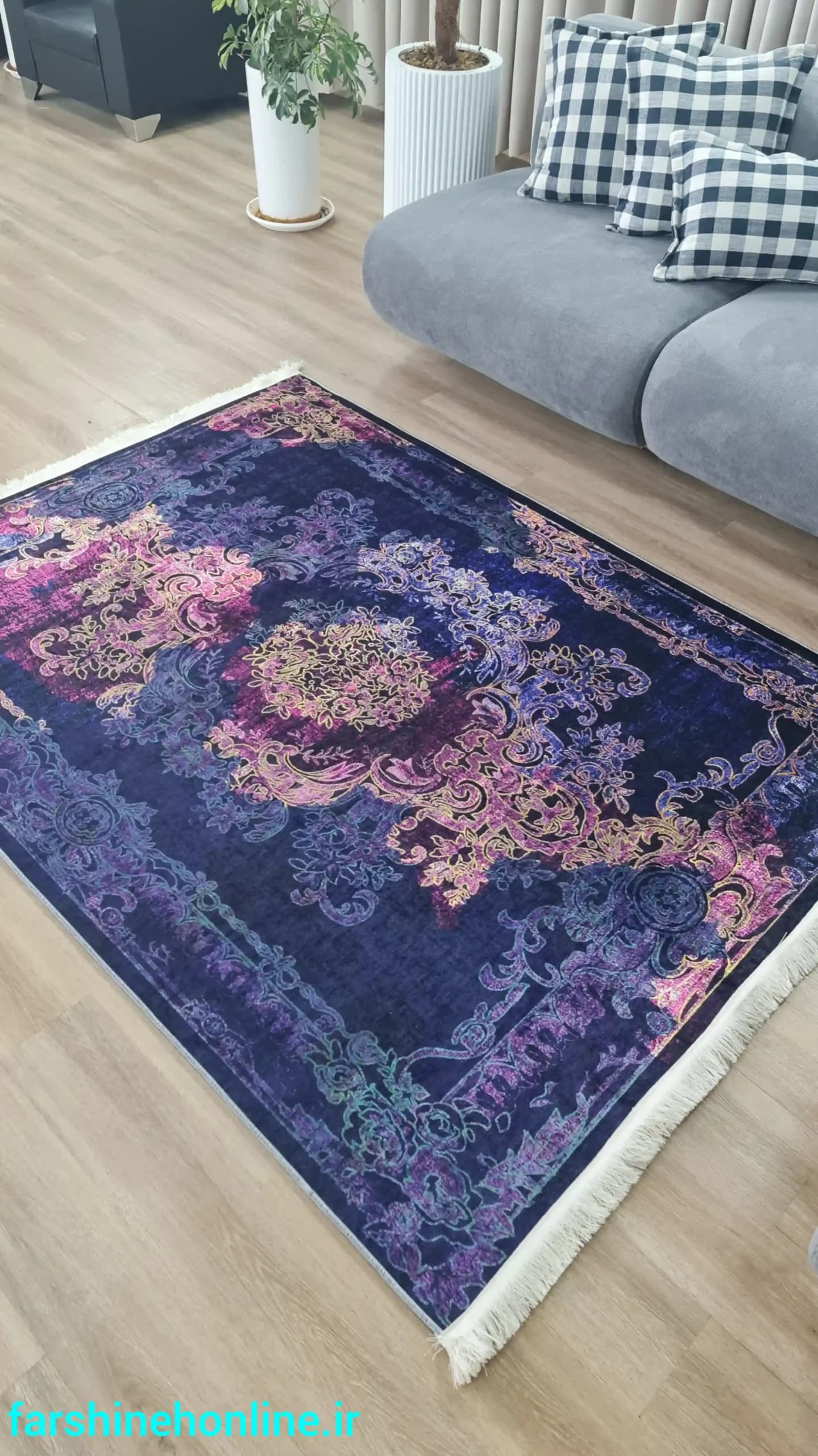 فرشینه مدرن طرح اصیل ایرانی — تصویر ۵