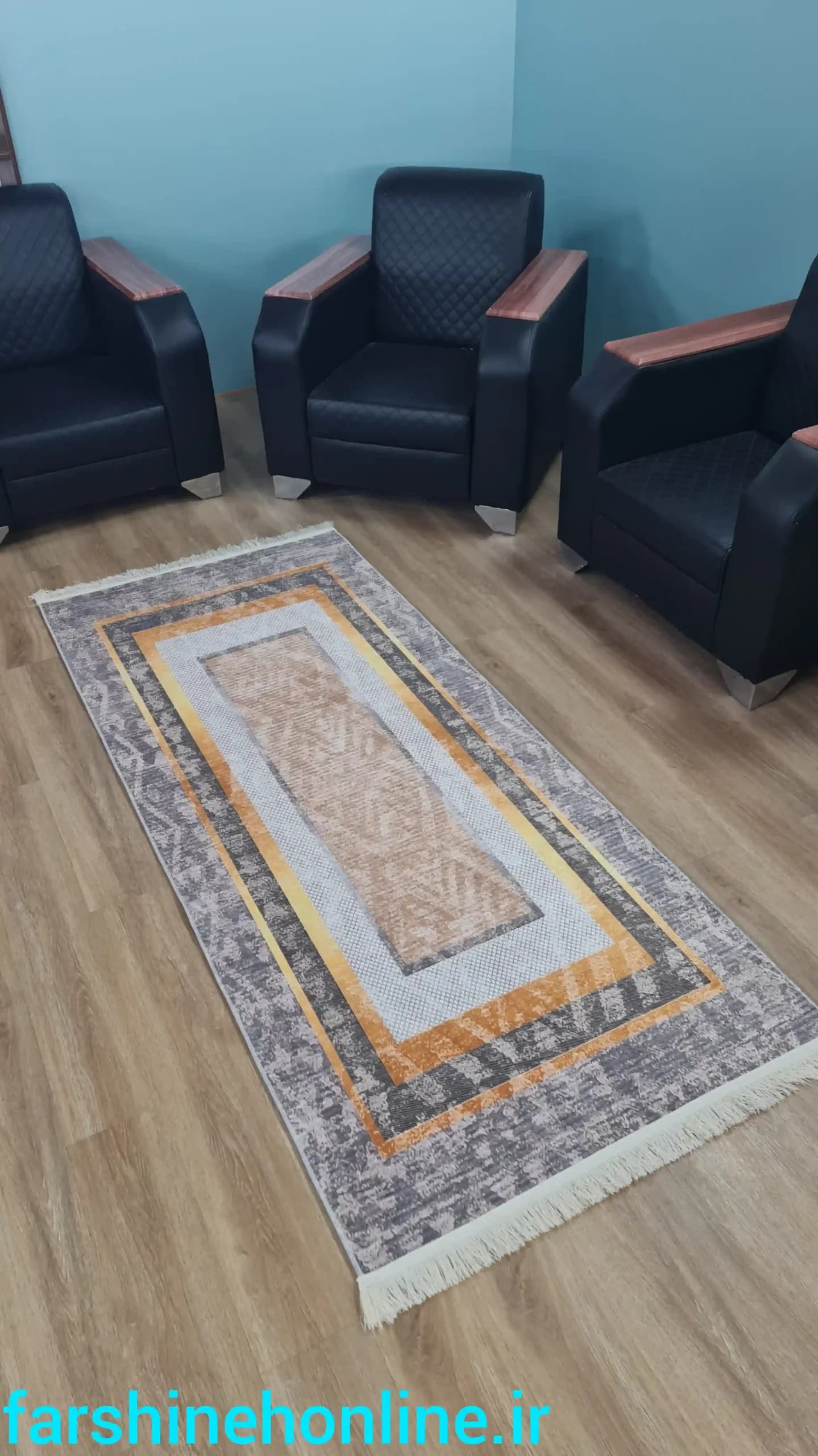 فرشینه راهرو طرح ژئومتریک — تصویر ۴