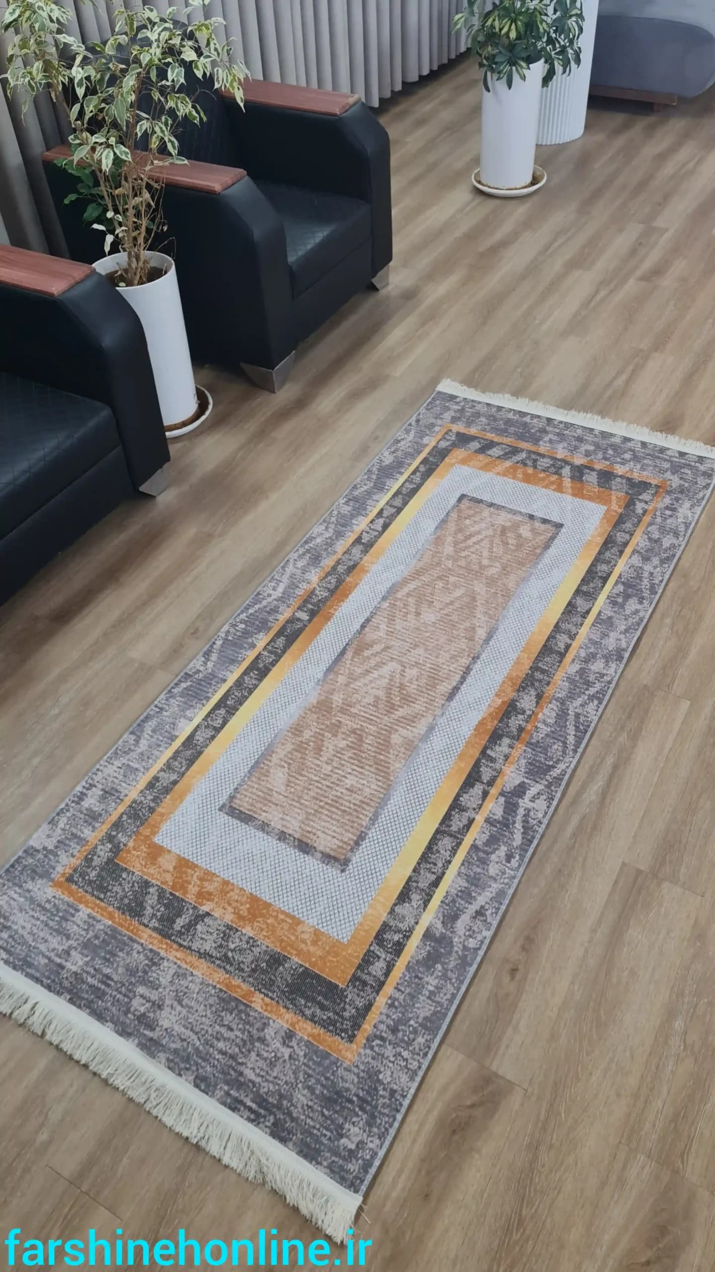 فرشینه راهرو طرح ژئومتریک — تصویر ۵