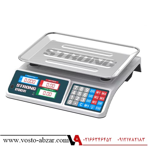 ترازو فروشگاهی دیجیتال 40 کیلویی استرانگ مدل STG8241 — تصویر ۳