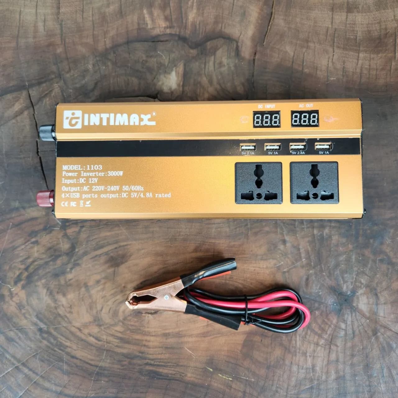 مبدل (کانورتر) برق 12 به 220 ولت 3000 وات اینتیمکس مدل 1103
