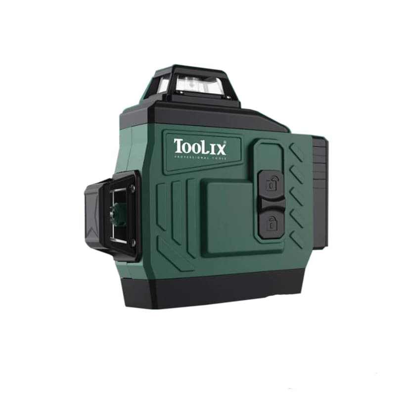 ست تراز لیزری نور سبز 3D تولیکس 12 لاین، 360 درجه مدل TX-7105