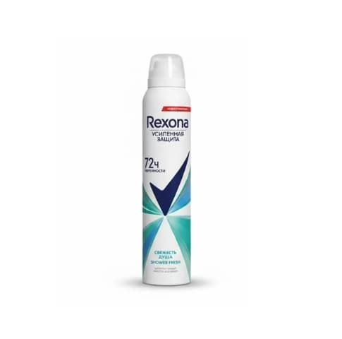 اسپری ضد تعریق زنانه رکسونا Rexona مدل Shower Fresh حجم 200 میلی لیتر