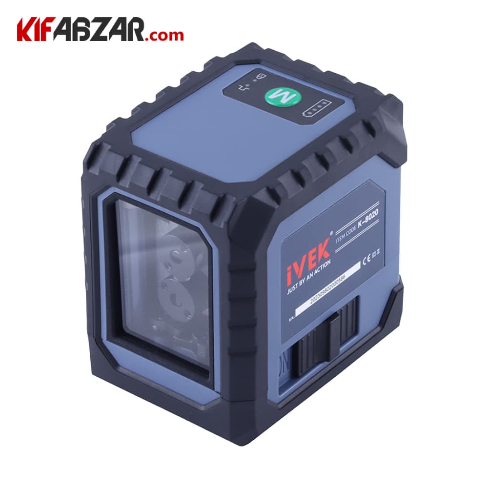 تراز لیزری 2 بعدی 180 درجه ایوک مدل K-8020 — تصویر ۵