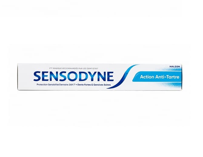 خمیر دندان سنسوداین Sensodyne Action Anti-Tartre حجم 75 میلی لیتر