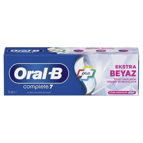 خمیر دندان سفید کننده اورال بی مدل Complete 7 Plus حجم 75 میل — تصویر ۱۲