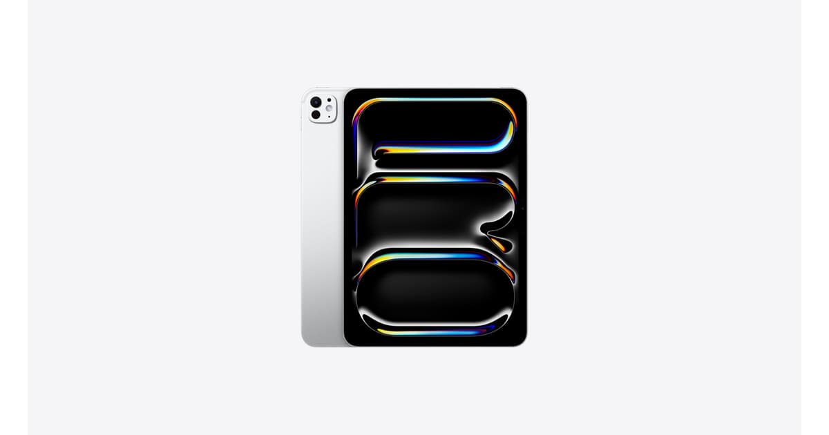 آیپد پرو 2025 M5 حافظه 256GB سایز 13 اینچ رنگ Silver با گارانتی 18 ماهه شرکتی