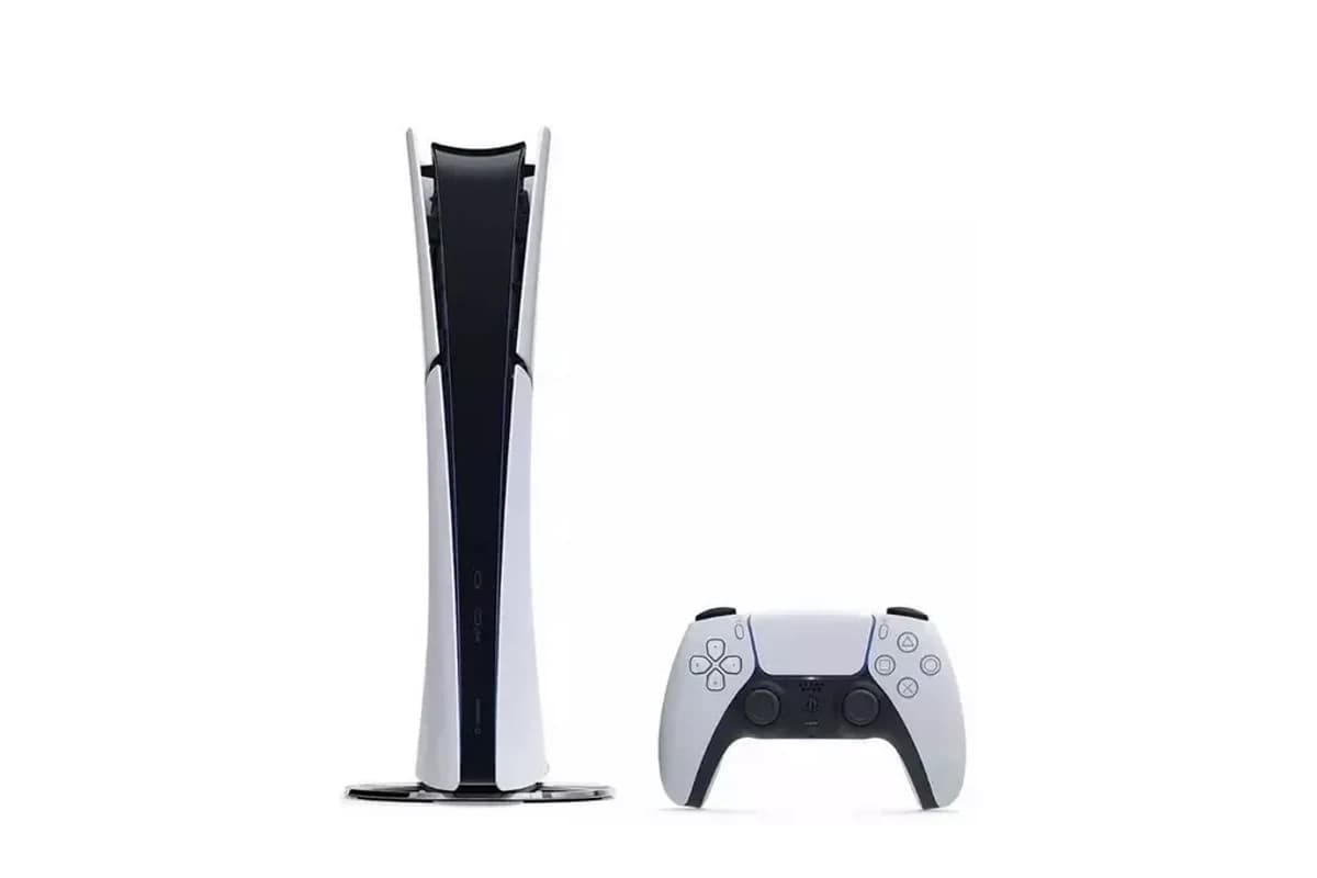 کنسول بازی PlayStation 5 Slim نسخه دیجیتال ریجن آسیا ظرفیت 1 ترابایت اپن باکس تک دسته و فول بازی — تصویر ۴