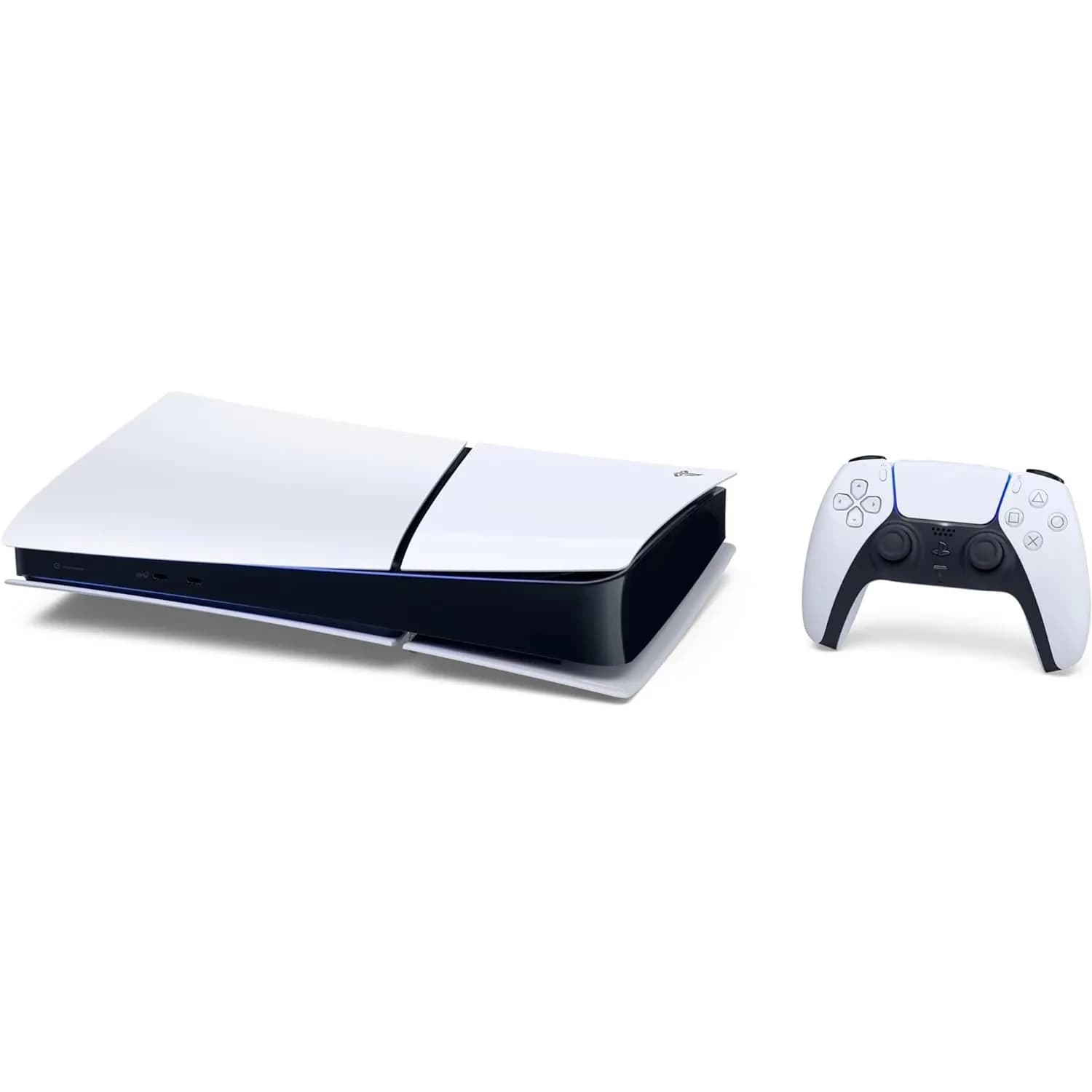 کنسول بازی PlayStation 5 Slim نسخه دیجیتال ریجن آسیا ظرفیت 1 ترابایت اپن باکس تک دسته و فول بازی — تصویر ۵