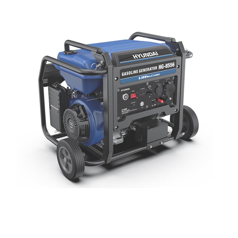 موتور برق دو چرخ 6.5 کیلو وات هیوندای مدل HG-8556PRO (ATS+ریموت‌دار)