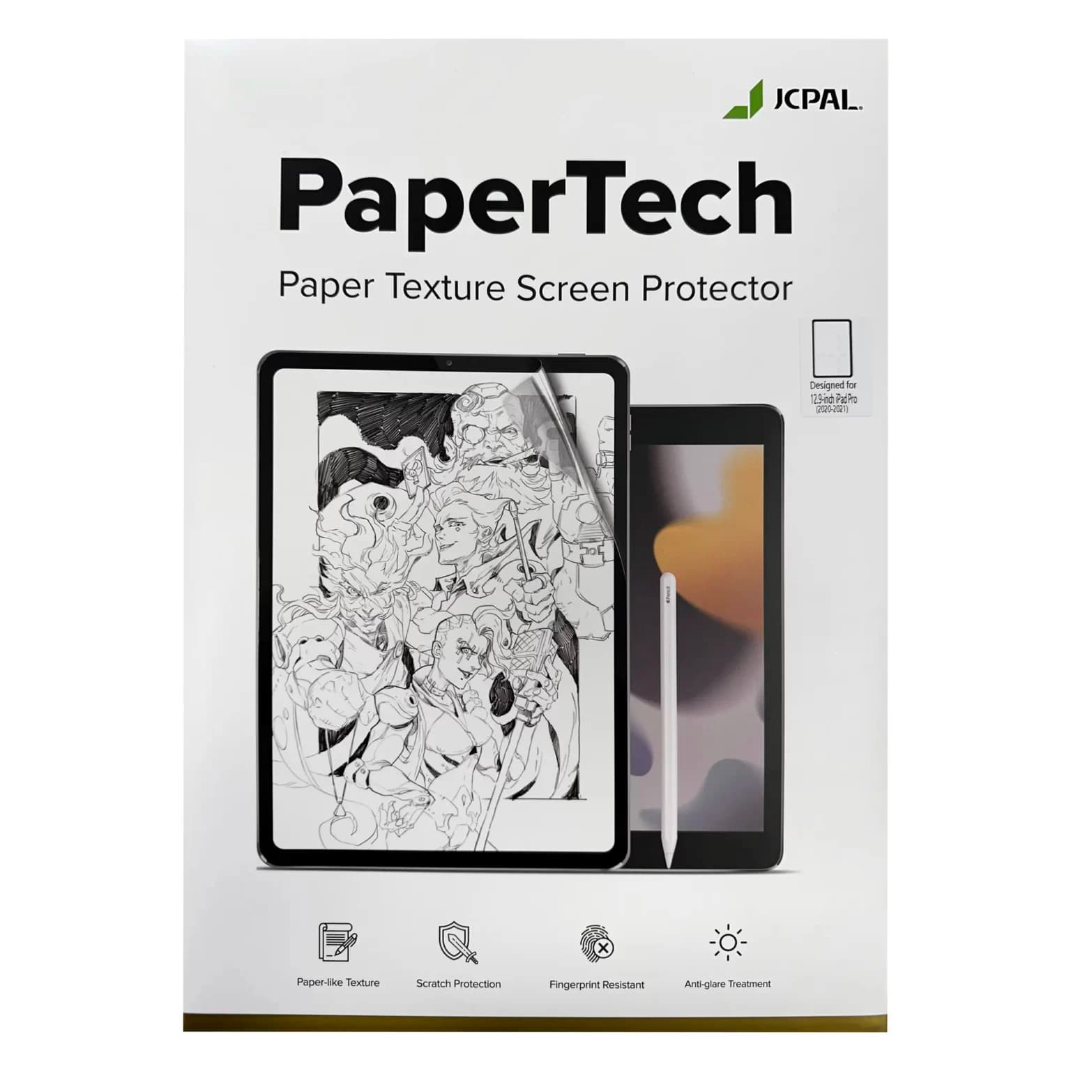گلس PaperTech iPad pro 13 inch برند JCPAL — تصویر ۷