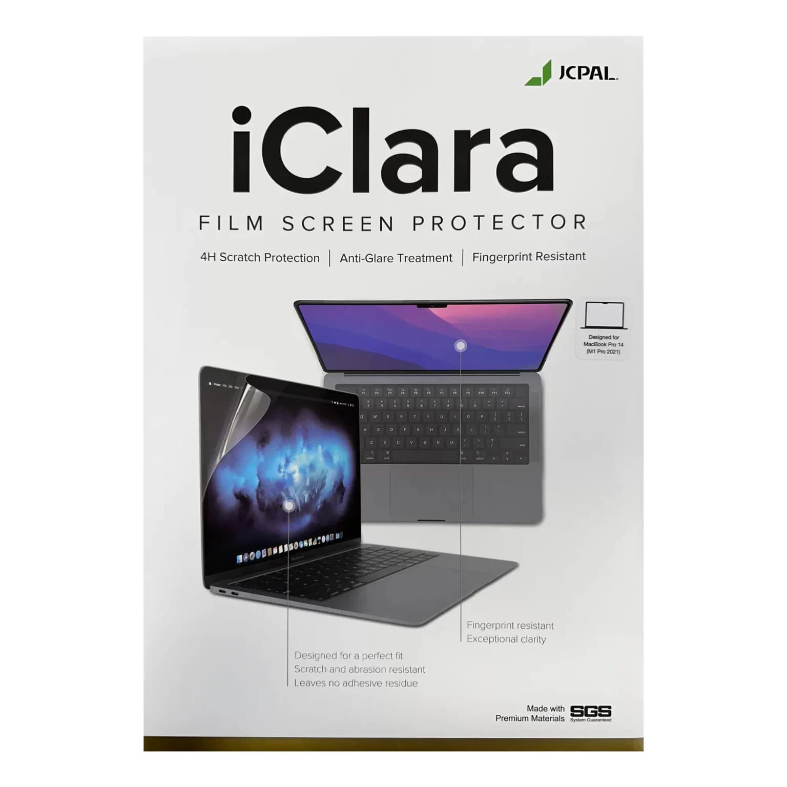 گلس FILM SCREEN PROTECTOR 14 inch برند iClara