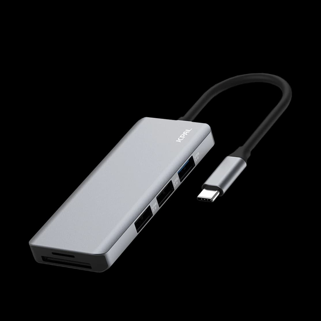 هاب 7 پورت USB-C جی سی پال مدل JCP6300 — تصویر ۴